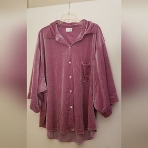 Laina Rauma leisure button down top